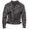 Men's Vintage Distressed Terminator Brando Biker Cowhide Leather Black Jacket - leathersguru