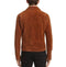 Men's Tan Brown Suede Leather Jacket, Men's Fashion Zipper Jacket - leathersguru