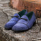 New Handmade Men's unique Loafers & Slip-Ons driving shoes,men's Suede loafer