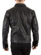 New Handmade Black Color Stylish Leather Casual Button Jacket - leathersguru
