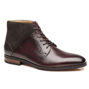 Handmade Brown Leather Suede Lace Up Boot - leathersguru