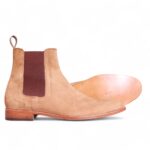 Bespoke Tan Chelsea Leather Boots