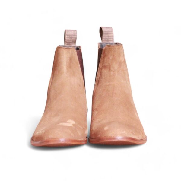 Bespoke Tan Chelsea Leather Boots