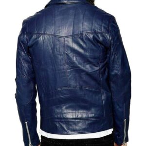 Brand New Men Motorcycle Genuine Lambskin Leather Jacket Slim fit Biker jacket - leathersguru