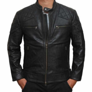 Men's Genuine leather jacket for men, Handmade Stylish Jacket - leathersguru