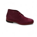 Hand Stitched Men Custom Chukka Boots, men Handmade Suede Ankle High Boots