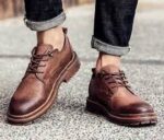 Handmade Brown Vintage Leather Formal Shoes ,Men's Oxford Shoes - Copy