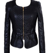 Handmade Leather Jacket For Women's Stylish Fashion Jacket