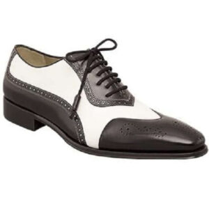 Men Spectator Shoes, Black And White Formal Shoes, Men's Shoes