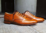 Handmade Men's Brown Leather Shoes, New Patina Designer Shoes, Dress Formal Shoes