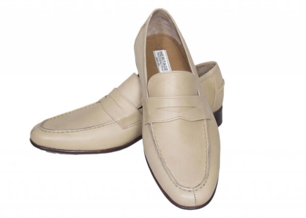 Handmade Mens White Derby Leather Shoes Made to order for formal dress Shoes