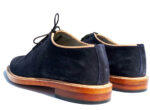 Handmade Navy Leather Shoes, Mens Formal Blue Party Fashion Shoes