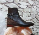 Handmade Men's Brown Jodhpurs Leather Suede Boot - leathersguru