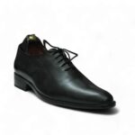 Men's Handmade Black Leather Dress Shoes