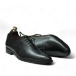 Men's Handmade Black Leather Dress Shoes