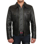 Leather Jacket Vintage Style Soft Lambskin New Mens Classic Jackets