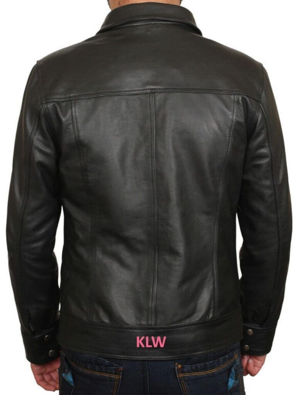 Leather Jacket Vintage Style Soft Lambskin New Mens Classic Jackets