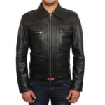 Leather Jacket Vintage Style Soft Lambskin New Mens Classic Jackets