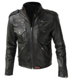 Leather Jackets Motorcycle Style Lambskin Designer Mens Leather Outfi