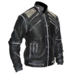 Leather Madness Michael Jackson Beat It Black Genuine Leather Jacket - leathersguru