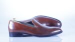 Men's Burgundy Loafer Leather Shoes,Bespoke Men's Fashion Shoes