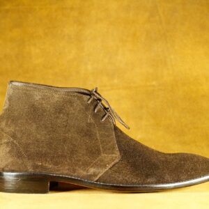 Men's Brown Chukka Boot,Bespoke Stylish Party Boot