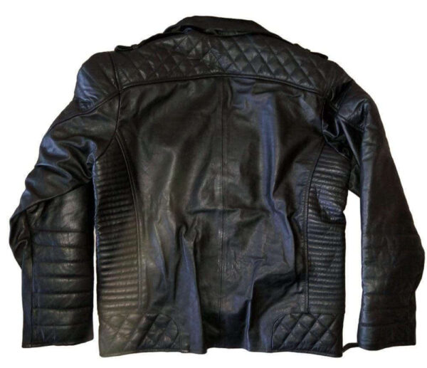 Men Leather Jacket Original Leather Classic Black Fashion Leather Jacket - leathersguru