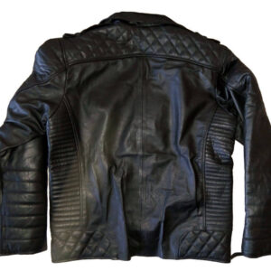 Men Leather Jacket Original Leather Classic Black Fashion Leather Jacket