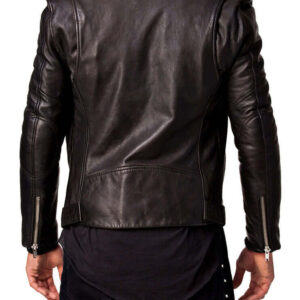 Men's Genuine Leather Jacket Slim-fit Biker Motorcycle Fashion jacket