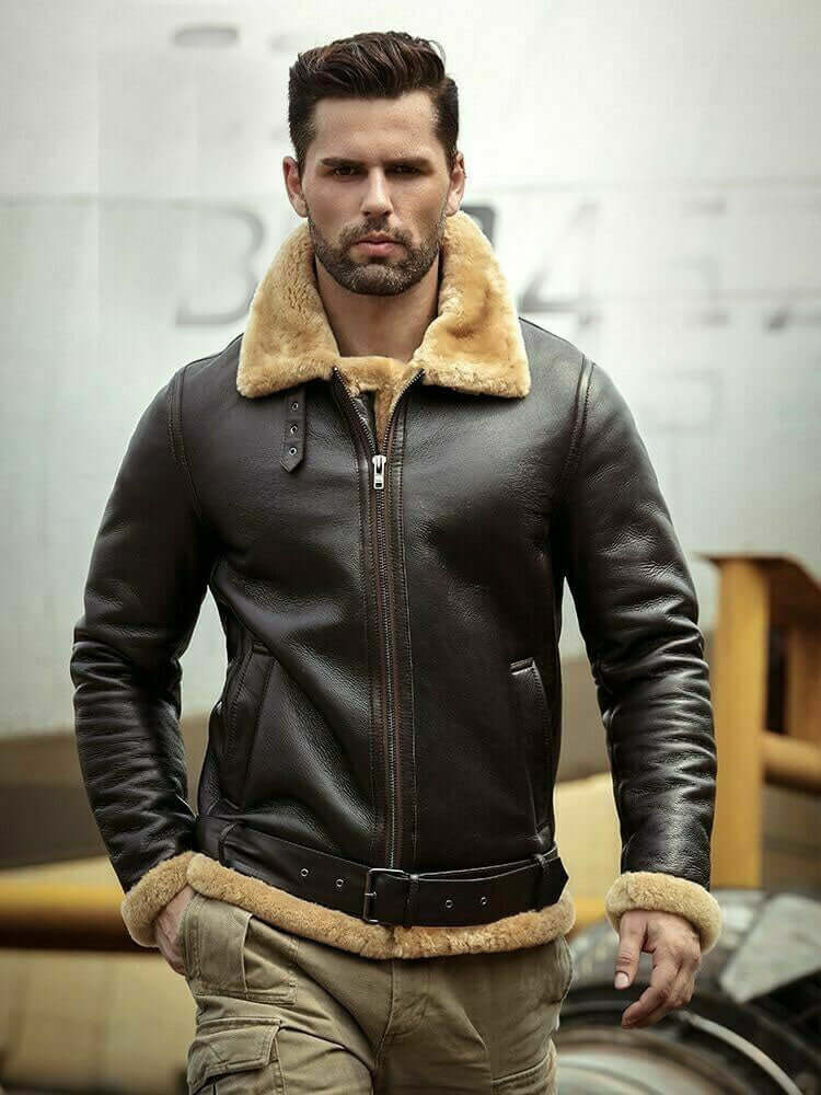 Men_s_Aviator_Pilot_RAF_B3_Flying_Bomber_Fur_Shearling_Sheepskin_Leather_Jacket1_7b509725-13f0-4b15-ae35-2f11315611f6 Mens RAF Aviator Flight Real Leather Jacket Bomber B3 Sheep Skin Pilot Flying