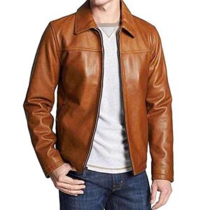 Men's Genuine Leather Lambskin Bomber Jacket - leathersguru