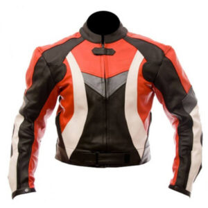 Moto Racer Sports Wear Men’s Leather Moto Jacket