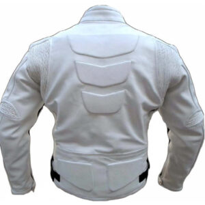 Motorcycle Top Grain Leather Jacket For Mens