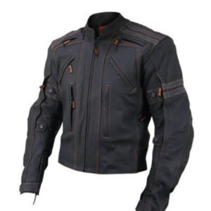 NEW HANDMADE VULCAN MENS VTZ-910 STREET MOTORCYCLE LEATHER JACKET