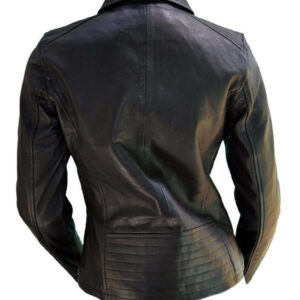 New Designer AwesomeNew Lambskin Motorcycle Leather Jacket For Women