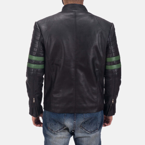 Night Trooper Leather Jacket For Men's