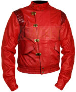 Brand New Men Red Motorcycle Genuine Leather Jacket Biker jacket - leathersguru