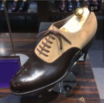 Bespoke Brown ;& Beige Leather Suede Lace Up Shoe for Men - leathersguru