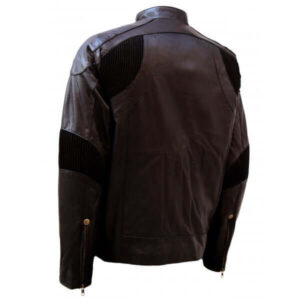 Soft Men's Brown Leather Jacket For Men's