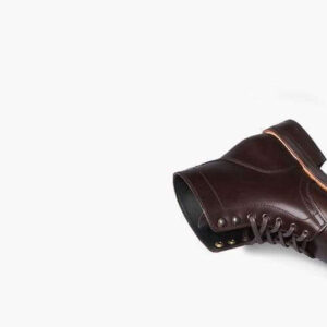 Handmade Chukka Brown Cap Toe Leather Lace Up Boot - leathersguru