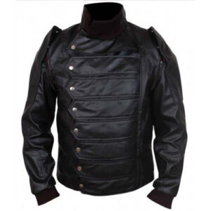 WINTER BUCKY VEST JACKET REMOVEABLE ARMS AVAILABLE GENUINE LEATHER