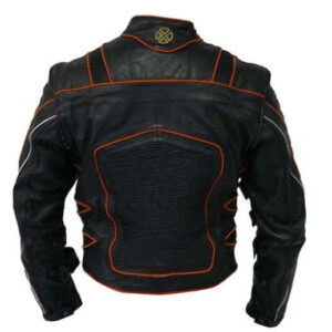 X-Men 3 The Last Stand Wolverine Motorcycle Replica Leather Jacket