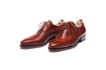 Bespoke Burgundy Split toe Lace Up Shoes for Men's - leathersguru