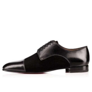 Handmade Black Suede Leather Cap Toe Shoe - leathersguru